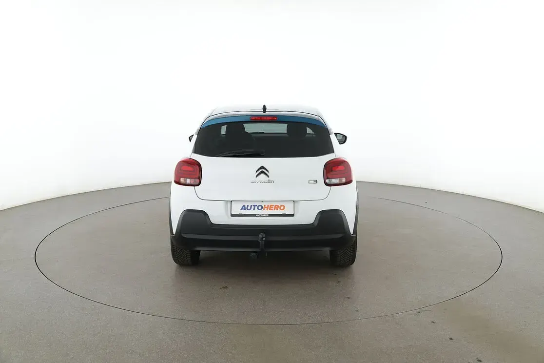 Gebraucht Citroën C3 Feel 82 PS (60 kW) 2022 Weiß Kleinwagen