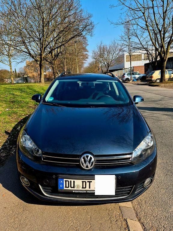 Gebraucht VW Golf VI Highline 122 PS (89 kW) 2010 Blau Kleinwagen
