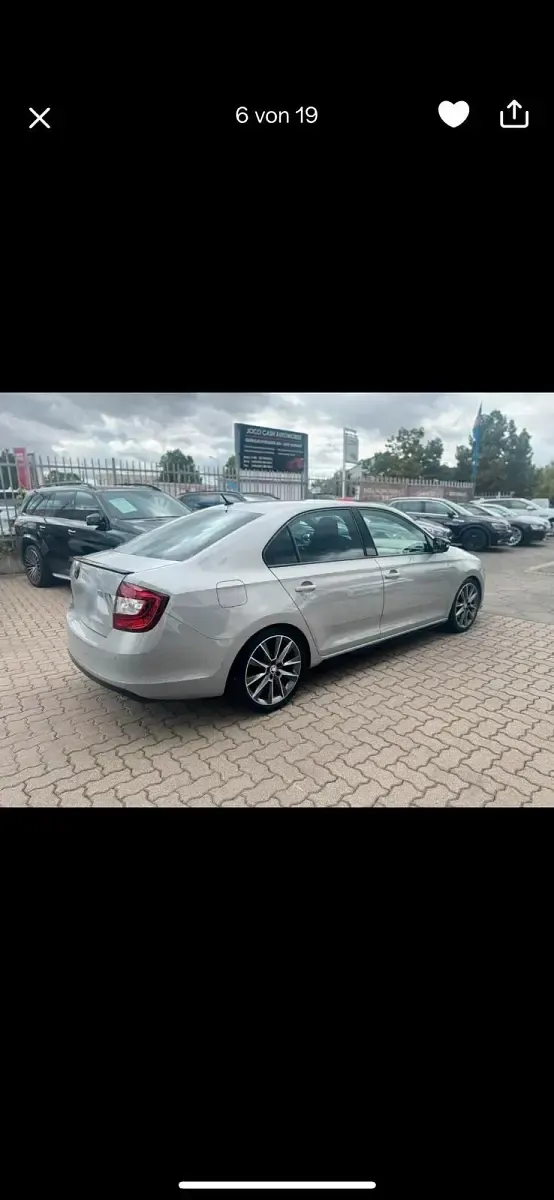 Gebraucht Skoda Rapid Monte Carlo 116 PS (85 kW) 2018 Grau Kleinwagen