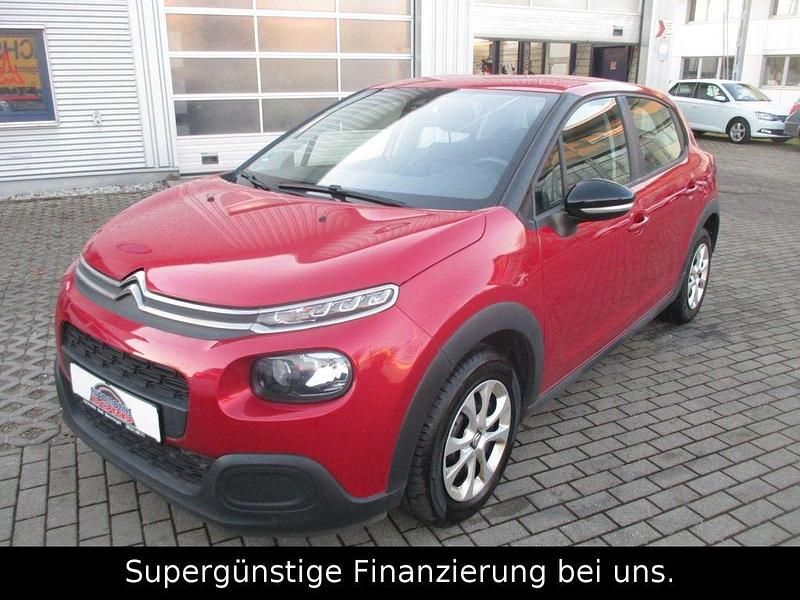 Rot Gebraucht 2019 Citroën C3 Feel Limousine | 9.460 € (Fairer Preis) - Bild 1/4