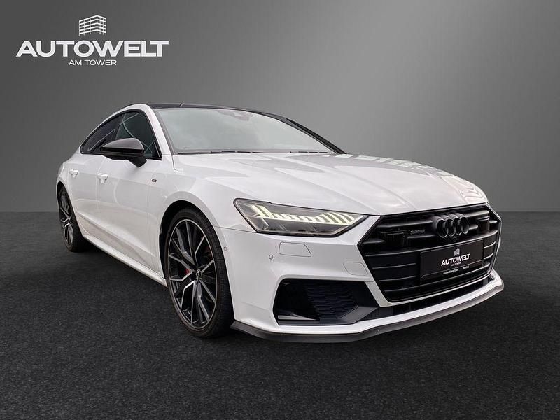 Weiß Gebraucht 2019 Audi A7 S-Line Limousine | 45.980 € (Etwas zu teuer) - Bild 1/4