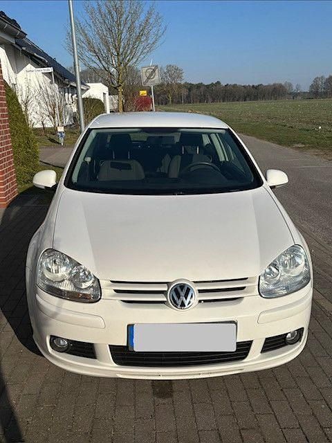Gebraucht VW Golf VI Trendline 80 PS (58 kW) 2008 Weiß Kleinwagen