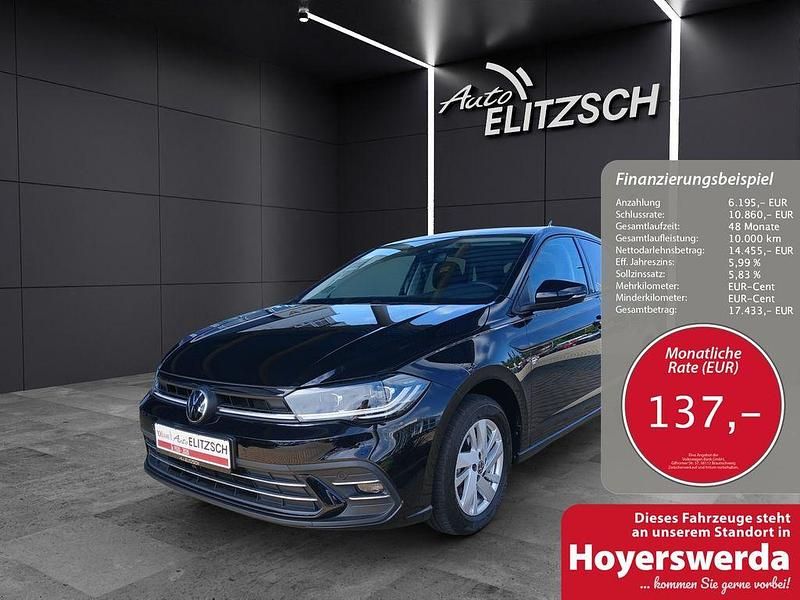 Deep black perleffekt Gebraucht 2022 VW Polo Style Limousine | 20.650 € (Fairer Preis) - Bild 1/4