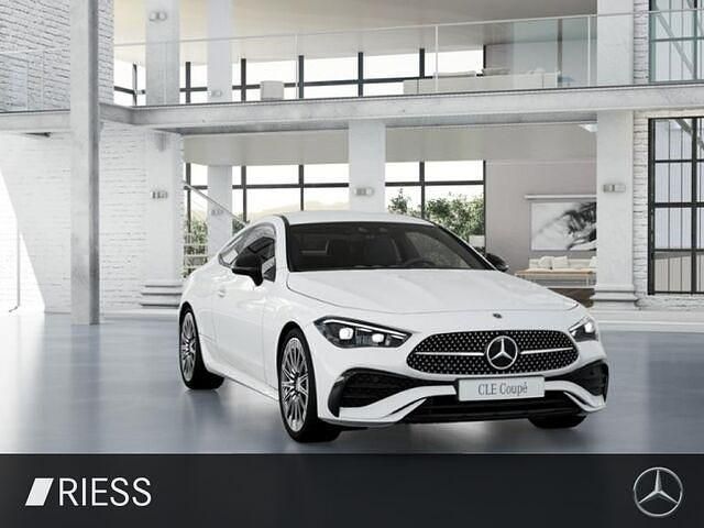 Gebraucht Mercedes CLE300 Night 258 PS (189 kW) 2024 Weiss Coupé