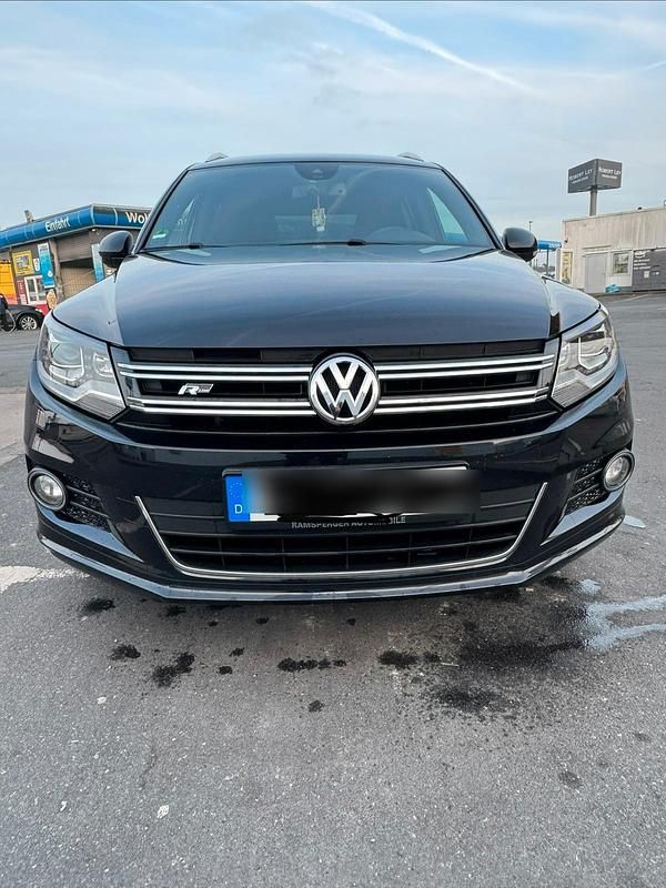 Gebraucht VW Tiguan R-line 184 PS (135 kW) 2016 Schwarz SUV
