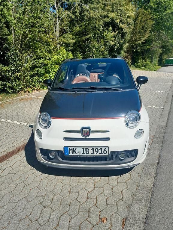 Usado Abarth 500C 140 HP (102 kW) 2011 Branco Cabrios