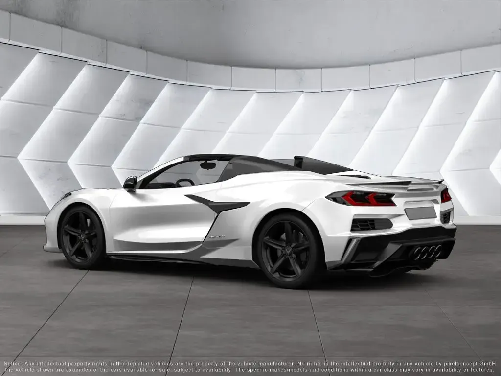 Neu Corvette C8 482 PS (354 kW) 2026 Weiß Cabrio