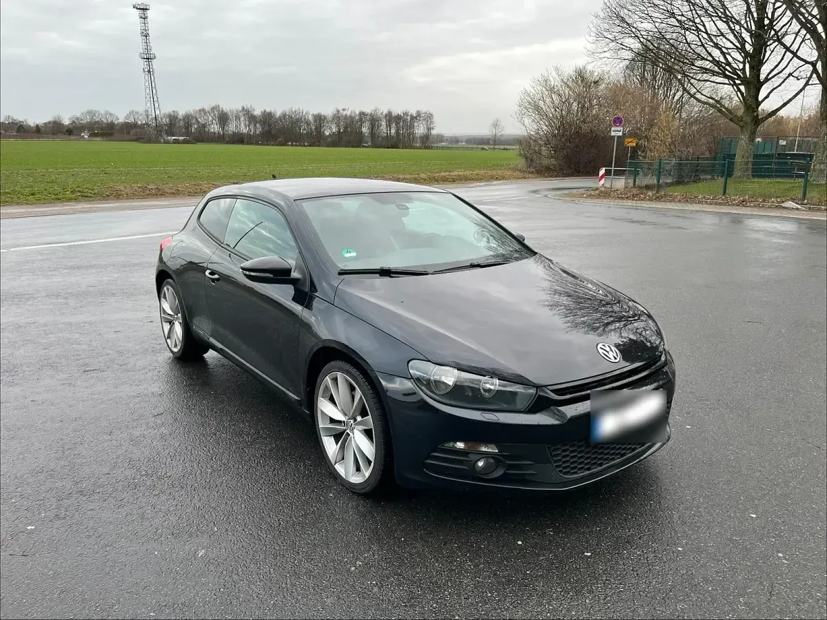 Brugt VW Scirocco 200 HK (147 kW) 2009 Sort Coupe