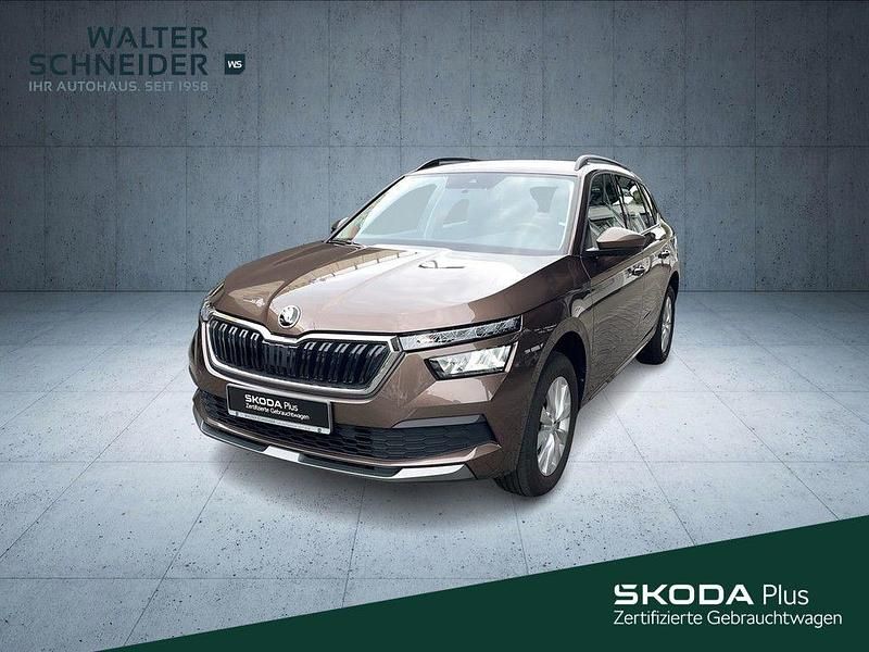Braun Gebraucht 2021 Skoda Kamiq Ambition SUV | 15.950 € (Fairer Preis) - Bild 1/4