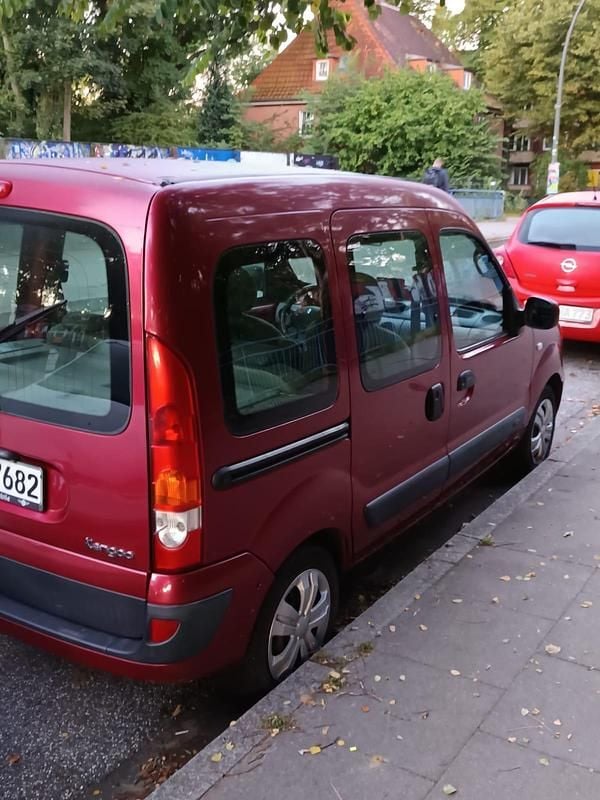Gebraucht Renault Kangoo 68 PS (50 kW) 2006 Rot Kleinwagen
