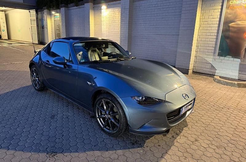 Usata Mazda MX5 160 CV (117 kW) 2017 Blu Cabrio