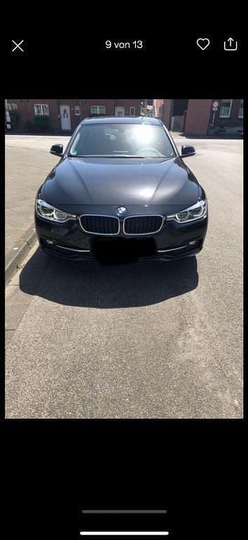 Schwarz Gebraucht 2017 BMW 320 Sport Line Limousine | 13.000 € (Superpreis) - Bild 1/4