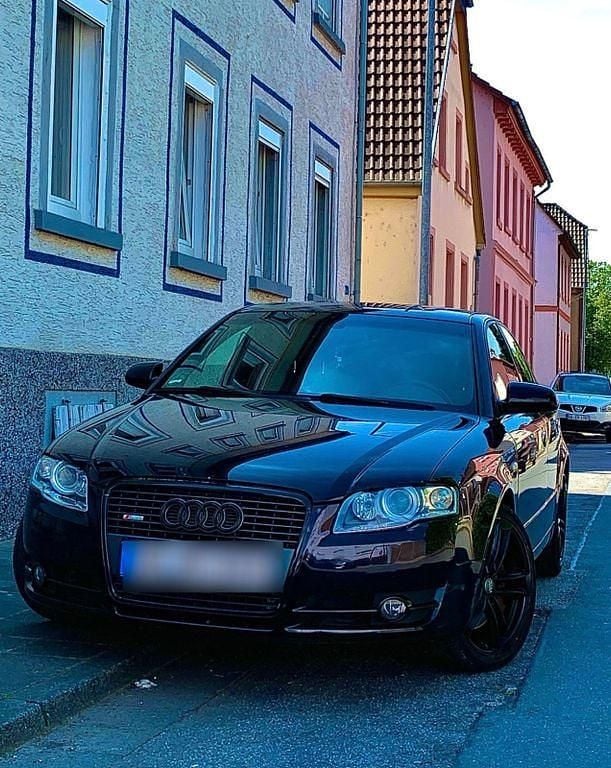 Schwarz Gebraucht 2007 Audi A4 S-Line Limousine | 5.250 € (Teuer) - Bild 1/4