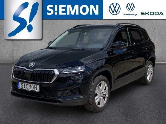 Schwarz Gebraucht 2024 Skoda Karoq Elegance SUV | 29.830 € (Guter Preis) - Bild 1/4