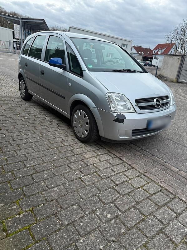 Gebraucht Opel Meriva 101 PS (74 kW) 2004 Silber Van / Kleinbus