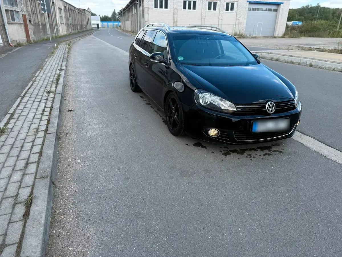 Gebraucht VW Golf VII Highline 160 PS (117 kW) 2012 Schwarz Kombi
