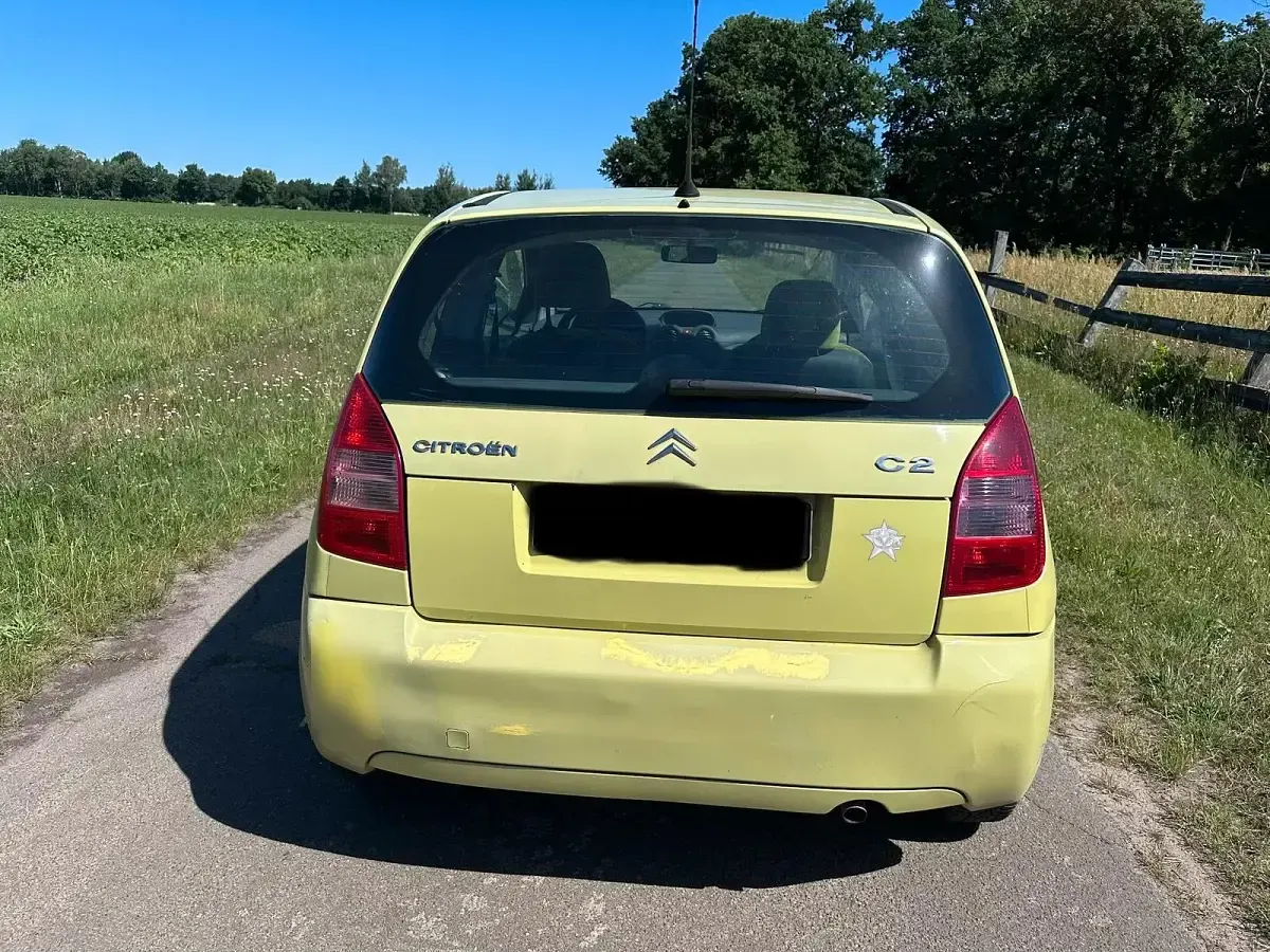Gebraucht Citroën C2 59 PS (43 kW) 2005 Gelb Kleinwagen