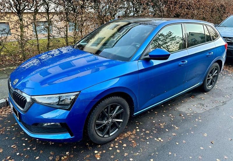 Gebraucht Skoda Scala Style 116 PS (85 kW) 2019 Blau Kleinwagen