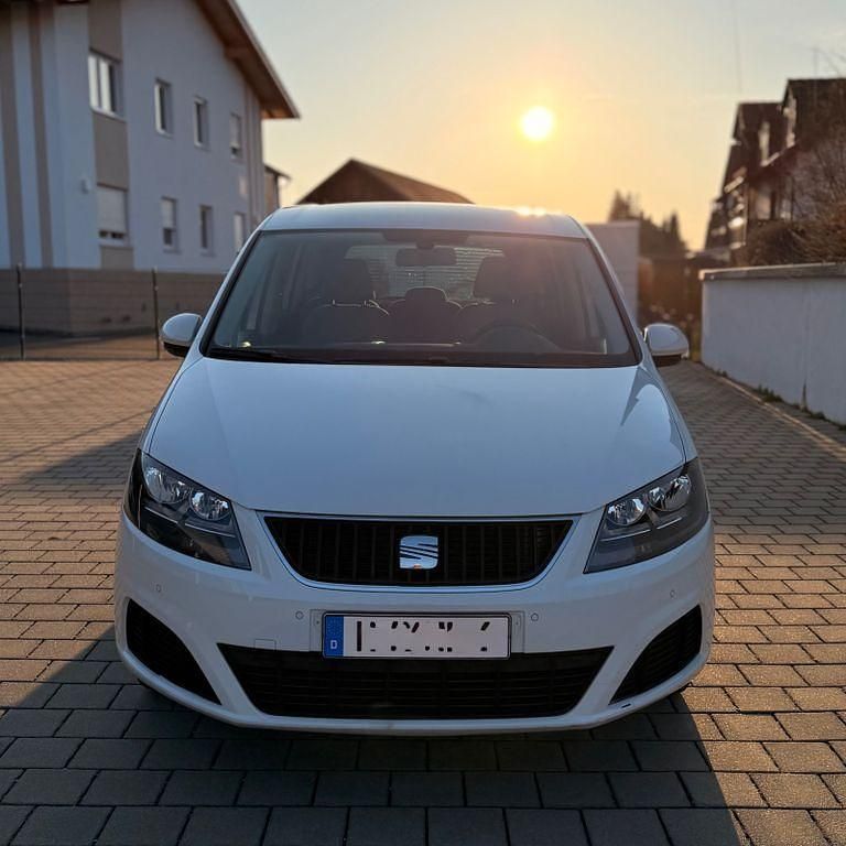 Gebraucht Seat Alhambra 116 PS (85 kW) 2014 Weiß Van / Kleinbus