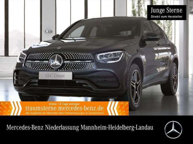 Graphitgrau Gebraucht 2022 Mercedes GLC300e AMG Coupé | 46.990 € (Guter Preis) - Bild 1/3