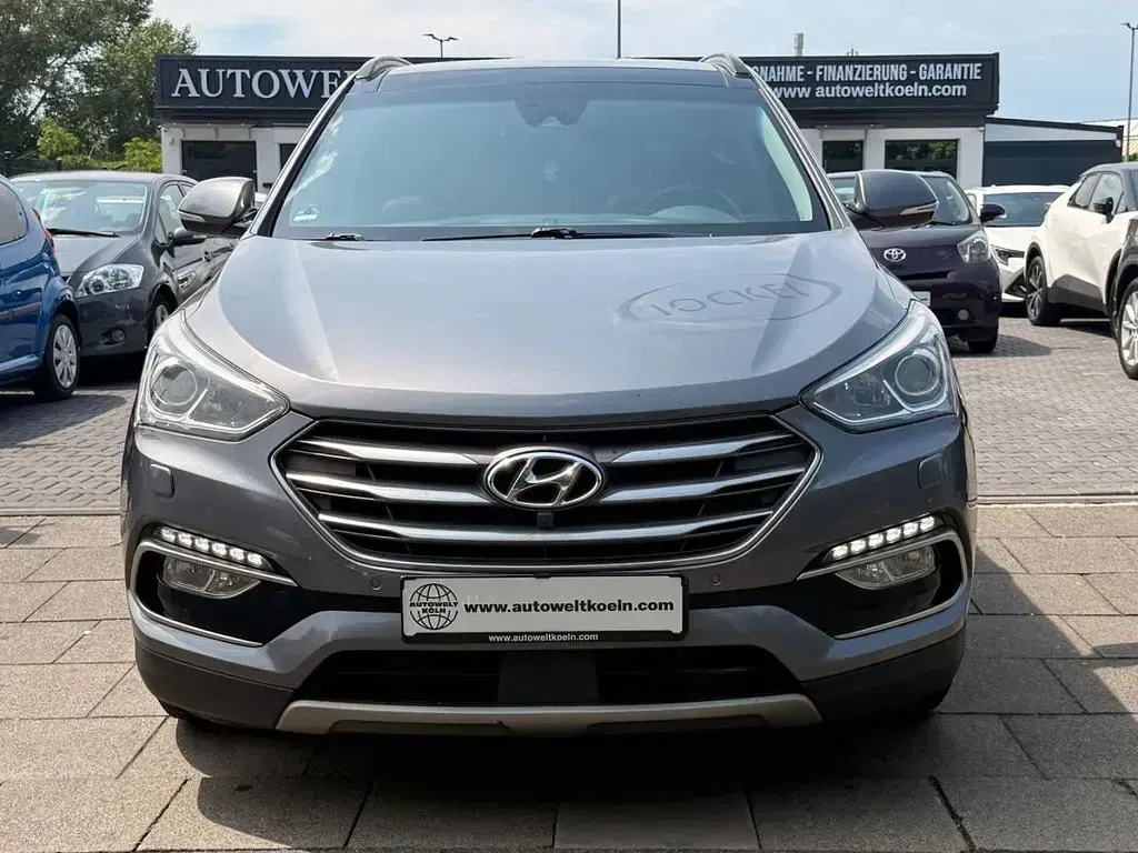 Gebraucht Hyundai Santa Fe Premium 200 PS (147 kW) 2017 Silber SUV