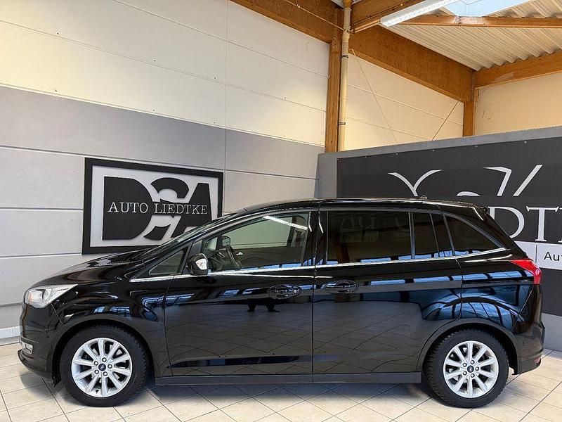Gebraucht Ford Grand C-Max Titanium 150 PS (110 kW) 2018 Schwarz Van / Kleinbus