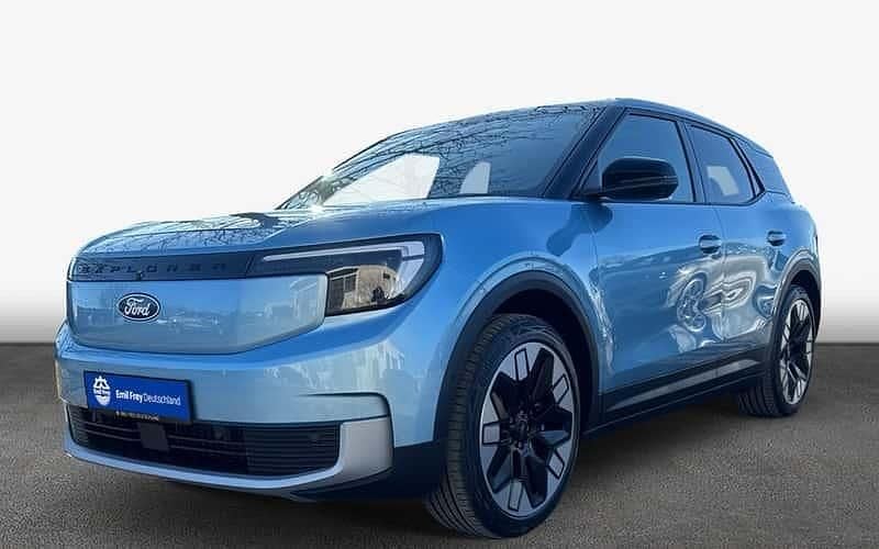 Blau Neu 2025 Ford Explorer Extended Range SUV | 51.539 € (Teuer) - Bild 1/4