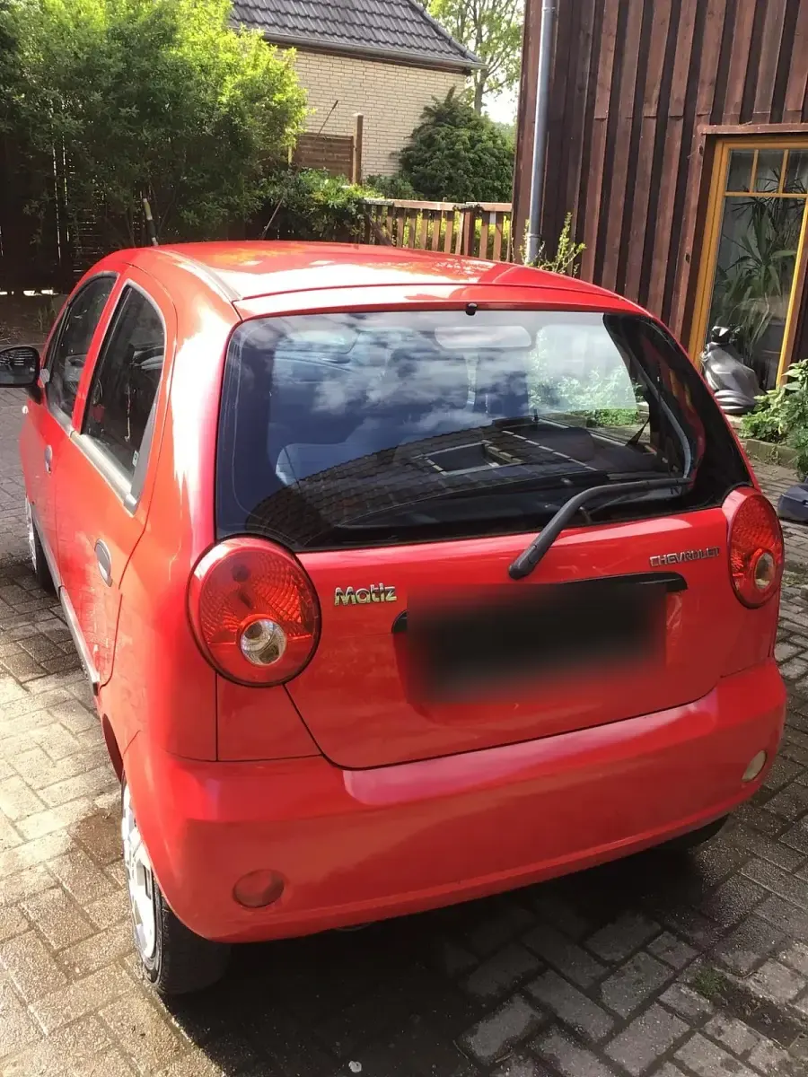 Gebraucht Chevrolet Matiz 52 PS (38 kW) 2010 Rot Kleinwagen