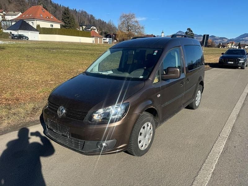 Gebraucht VW Caddy 110 PS (80 kW) 2012 Braun Van / Kleinbus