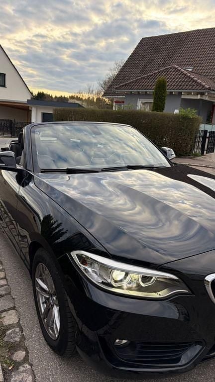Second-hand BMW 218 150 CP (110 kW) 2017 Negru Cabrio