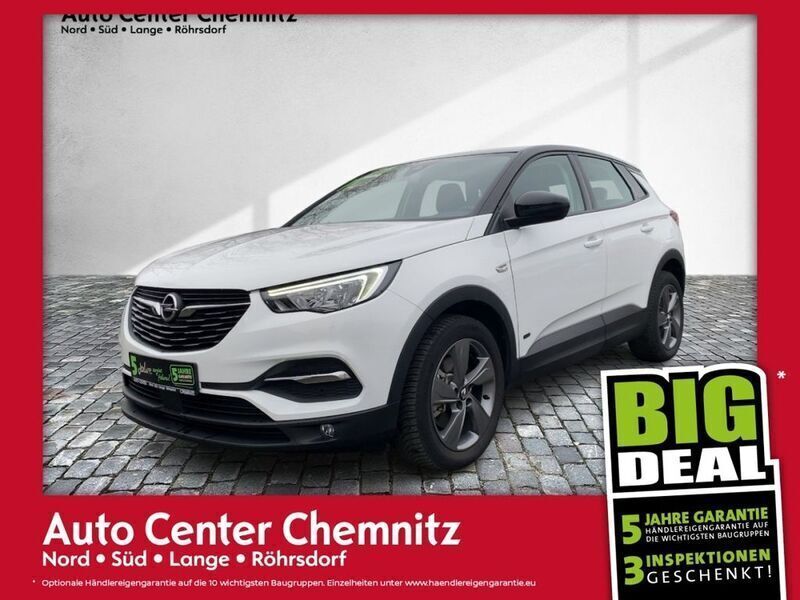 Jade weiss / black Gebraucht 2021 Opel Grandland X Edition SUV | 19.406 € (Superpreis) - Bild 1/4