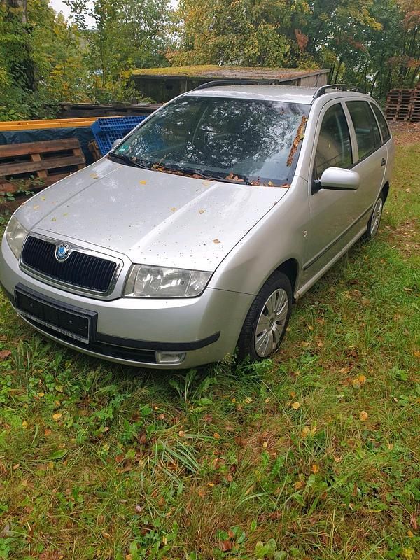Grau Gebraucht 2004 Skoda Fabia Kleinwagen | 1.100 € - Bild 1/4