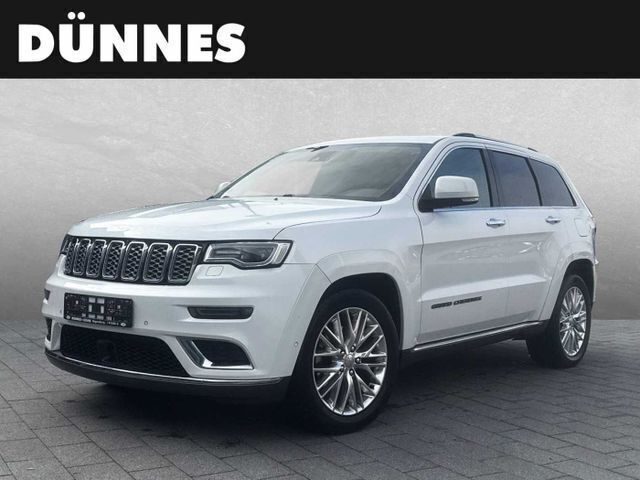 Weiß (ivory) Gebraucht 2017 Jeep Grand Cherokee Summit SUV | 28.520 € (Teuer) - Bild 1/4