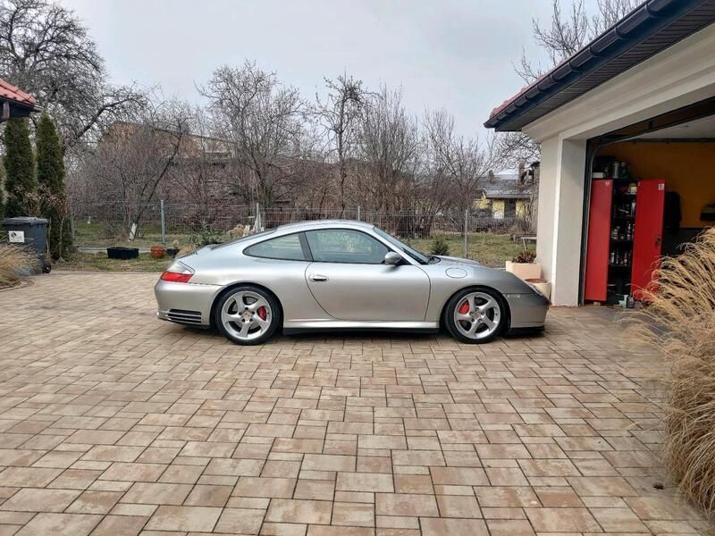 Silber Gebraucht 2003 Porsche 996 Coupé | 41.999 € (Teuer) - Bild 1/4