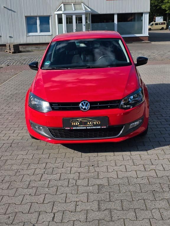 Gebraucht VW Polo Style 69 PS (50 kW) 2011 Rot Kleinwagen
