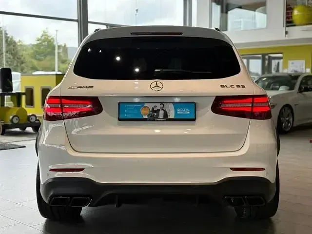 Gebraucht Mercedes GLC63 AMG AMG 476 PS (350 kW) 2018 Polarweiss SUV