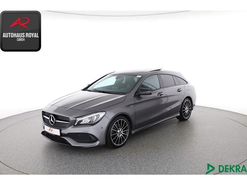 Grau (metallic) Gebraucht 2018 Mercedes CLA200 AMG Kombi | 24.780 € (Teuer) - Bild 1/4