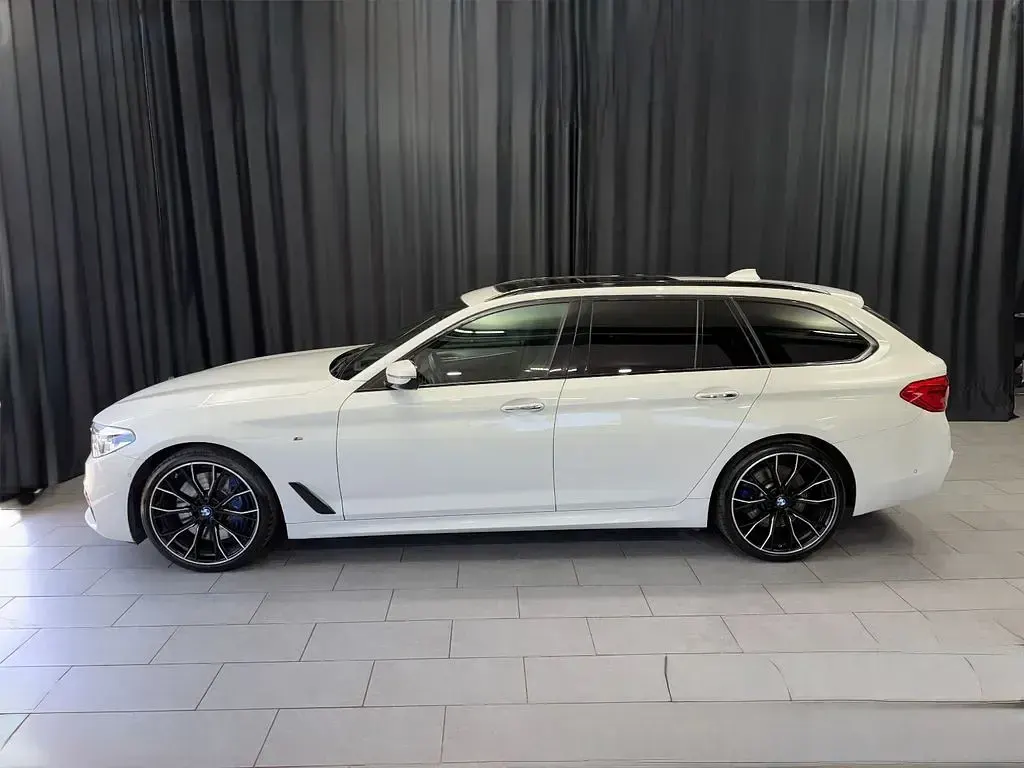 Gebraucht BMW 540 M Sport 340 PS (250 kW) 2018 Weiß Kombi