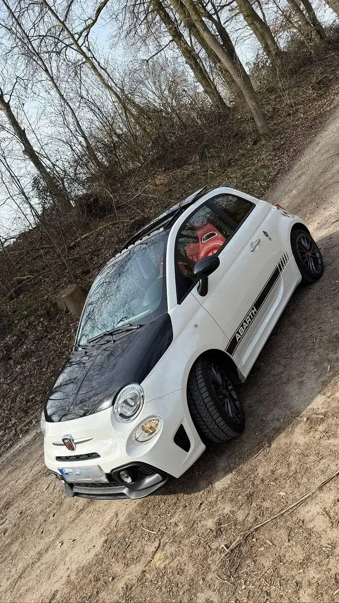 Gebraucht Abarth 595 197 PS (144 kW) 2019 Weiß Kleinwagen