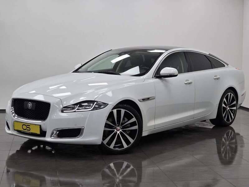 Fuji white Gebraucht 2019 Jaguar XJ R-Sport Limousine | 29.950 € (Superpreis) - Bild 1/4