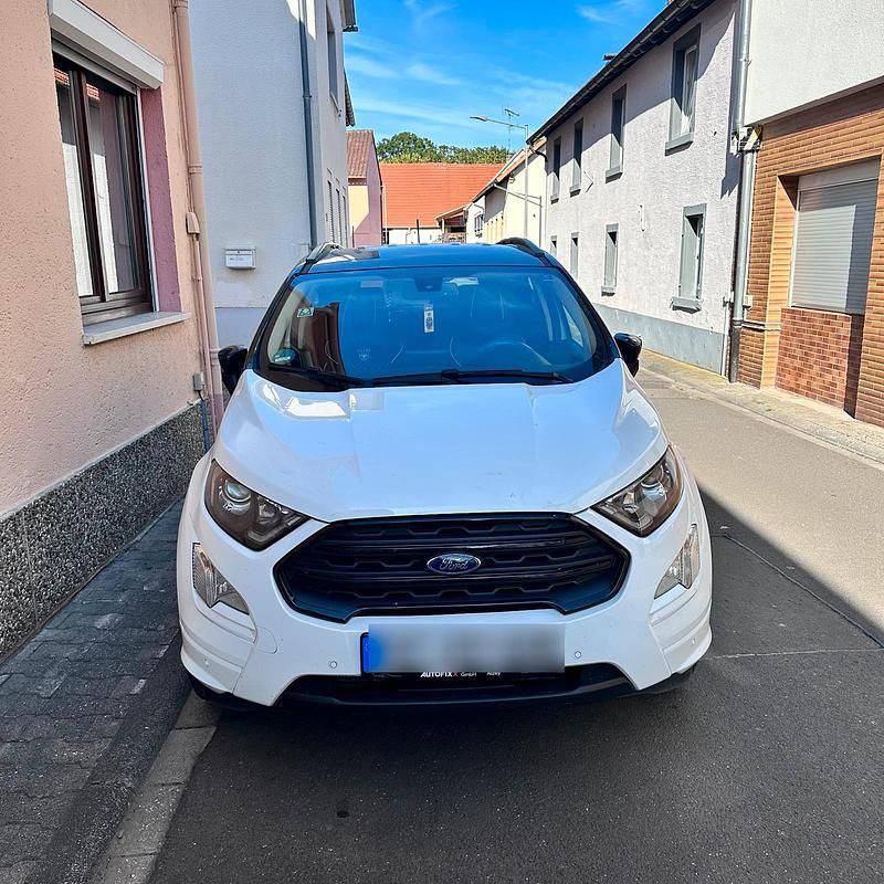 Weiß Gebraucht 2019 Ford Ecosport ST-Line SUV | 15.000 € - Bild 1/4