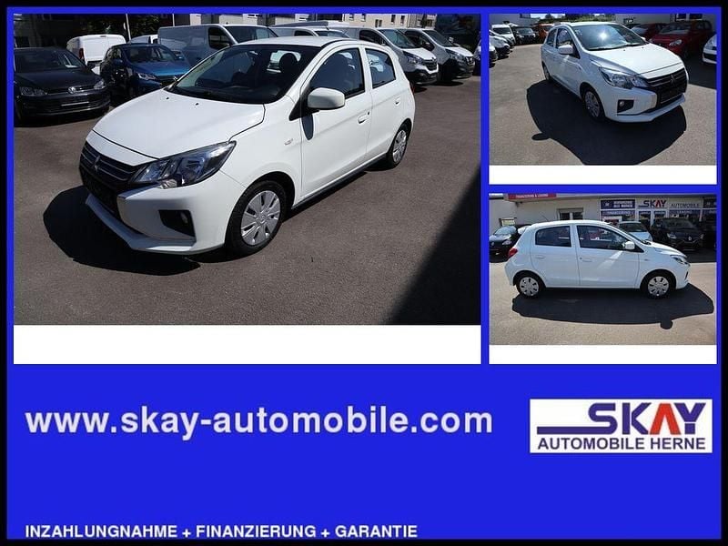 Weiß Gebraucht 2020 Mitsubishi Space Star Basis Limousine | 6.999 € (Fairer Preis) - Bild 1/4