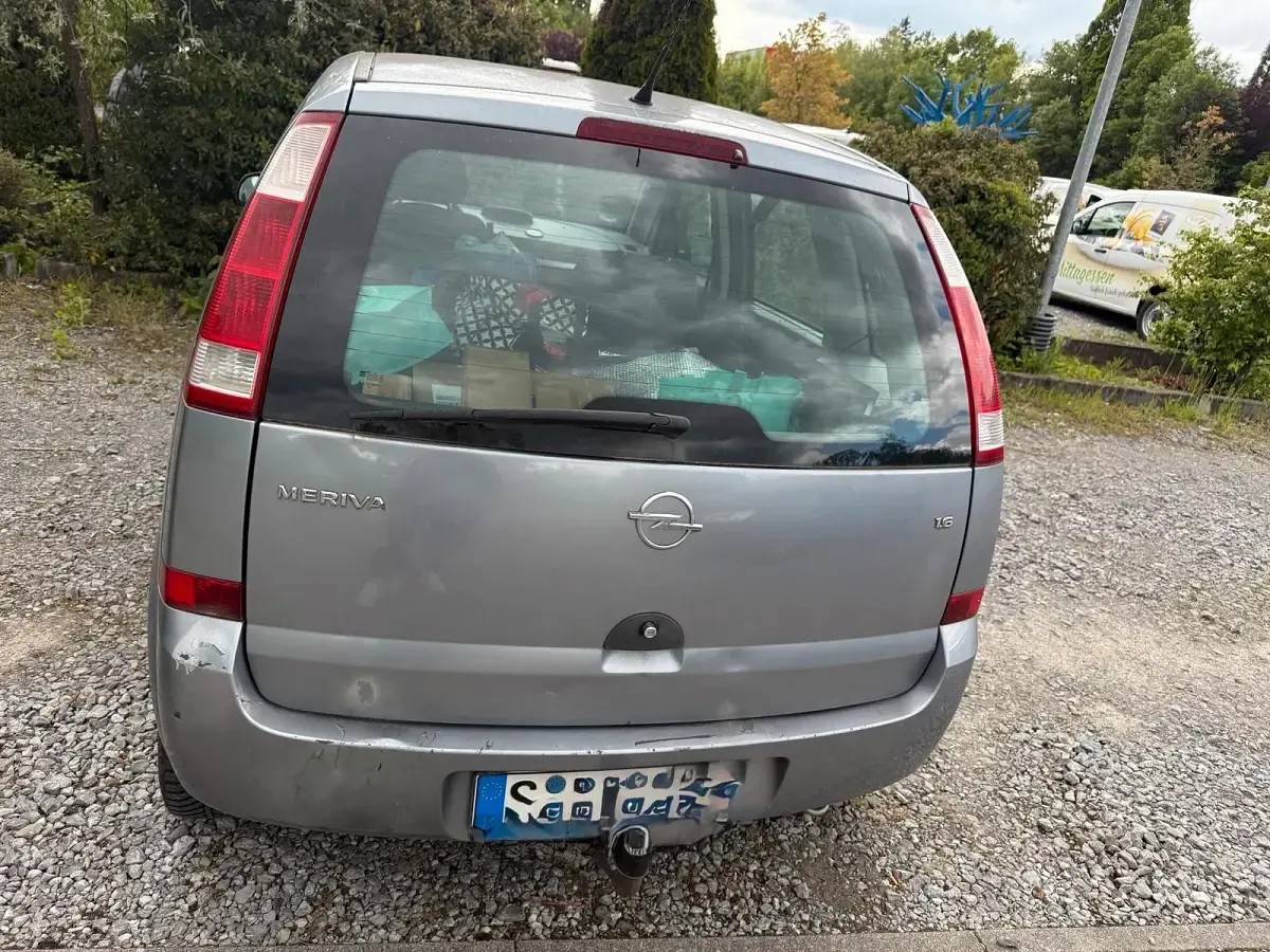 Gebraucht Opel Meriva 2004 Blau Van / Kleinbus