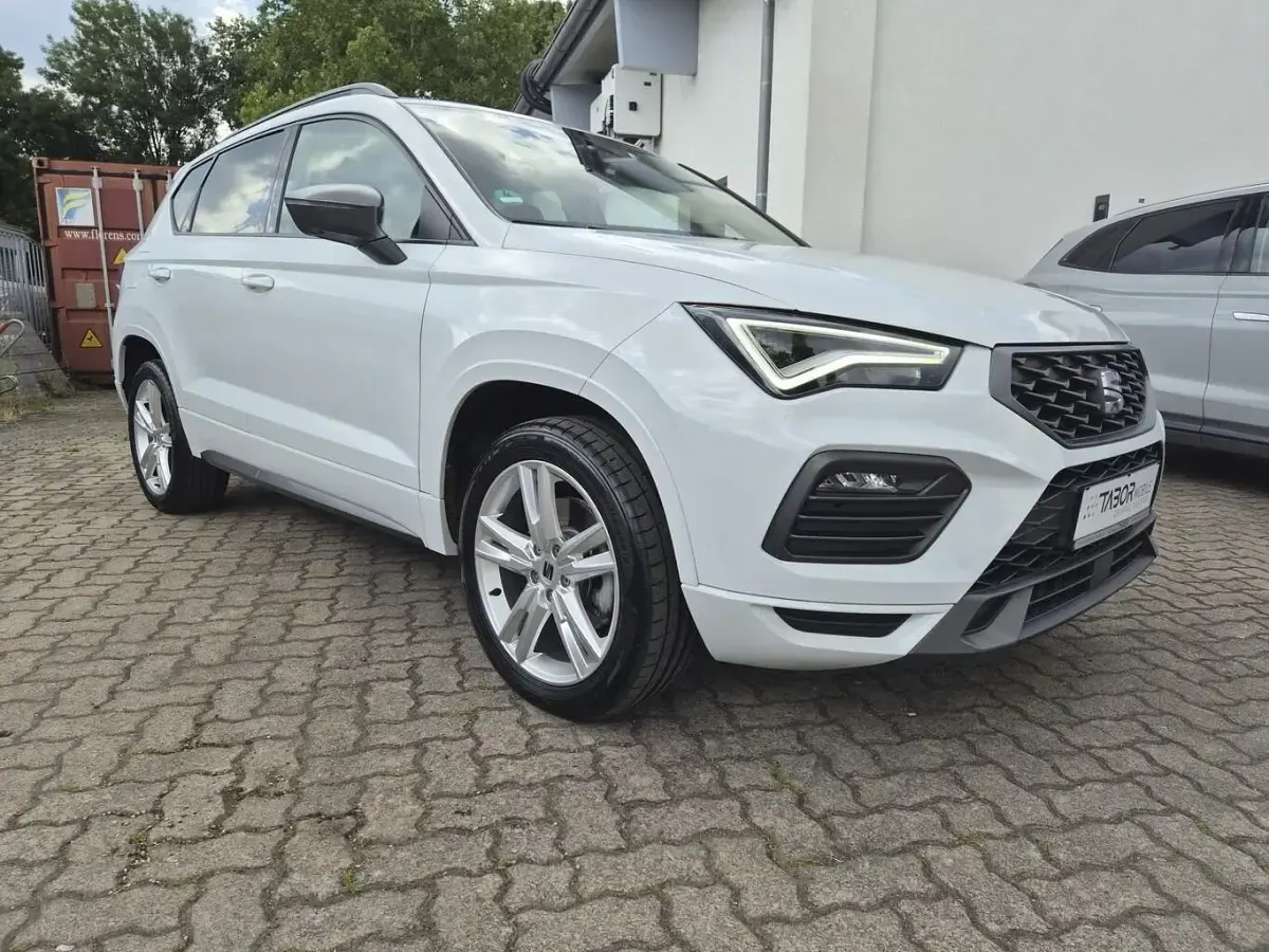 Gebraucht Seat Ateca FR 150 PS (110 kW) 2021 Nevada weiß metallic SUV