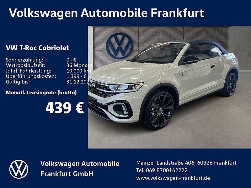 Grau Neu 2025 VW T-Roc R-line SUV | 48.999 € - Bild 1/2