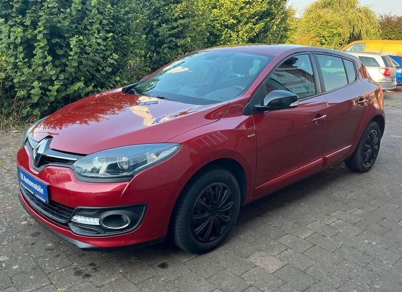 Rot Gebraucht 2015 Renault Mégane III LIMITED Limousine | 4.999 € (Superpreis) - Bild 1/4