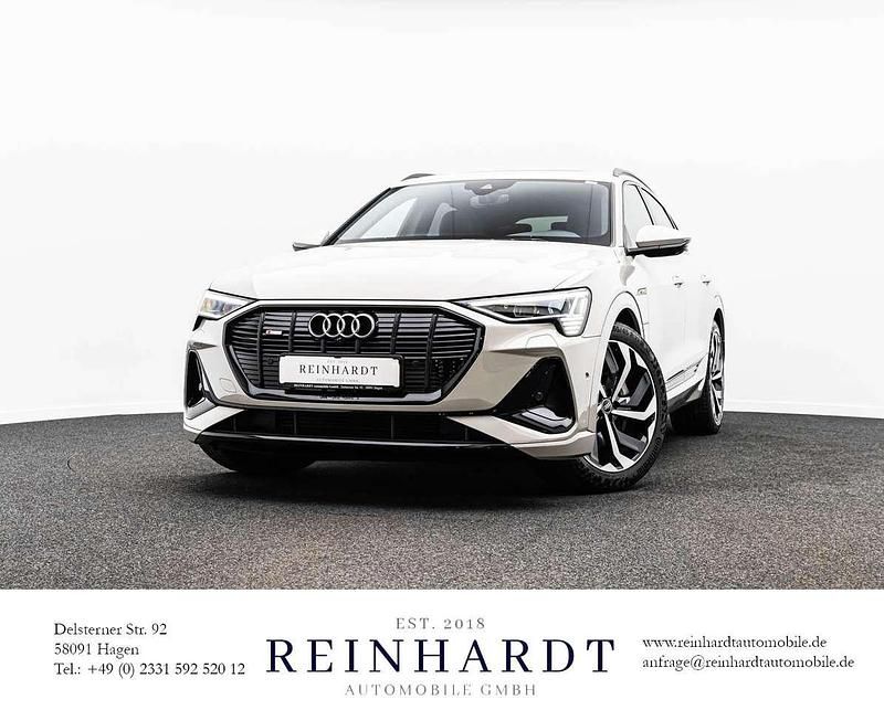 Siambeige metallic Gebraucht 2022 Audi e-tron Sportback S-Line SUV | 45.620 € (Fairer Preis) - Bild 1/3