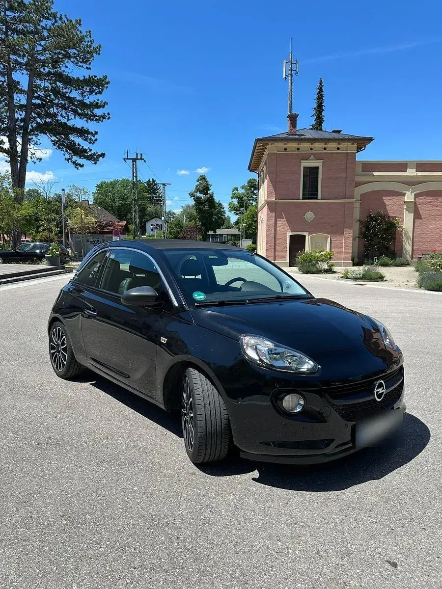 Gebraucht Opel Adam Open Air 101 PS (74 kW) 2016 Schwarz Kleinwagen