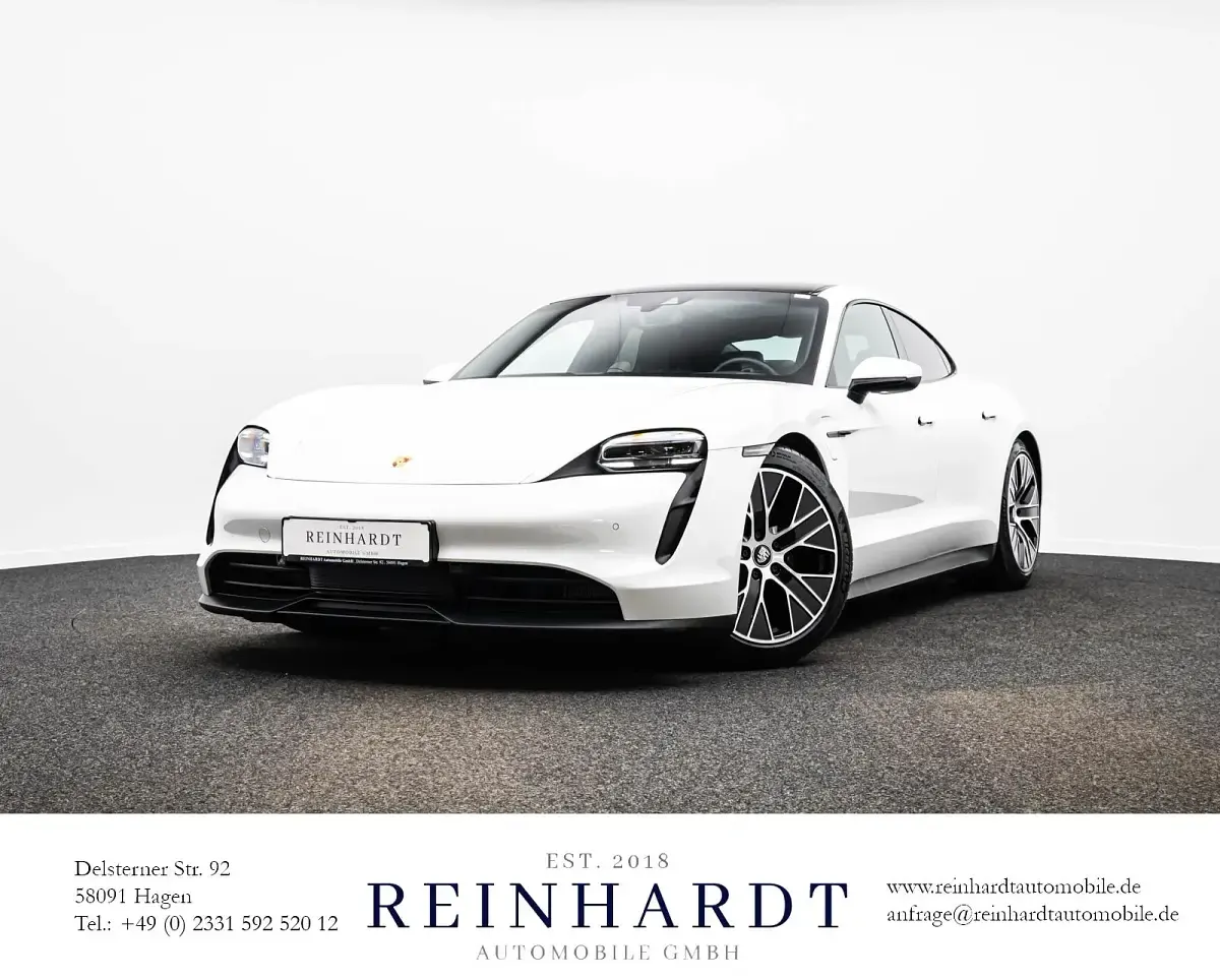 Gebraucht Porsche Taycan Sport 350 kW (476 PS) 2021 Weiß Limousine