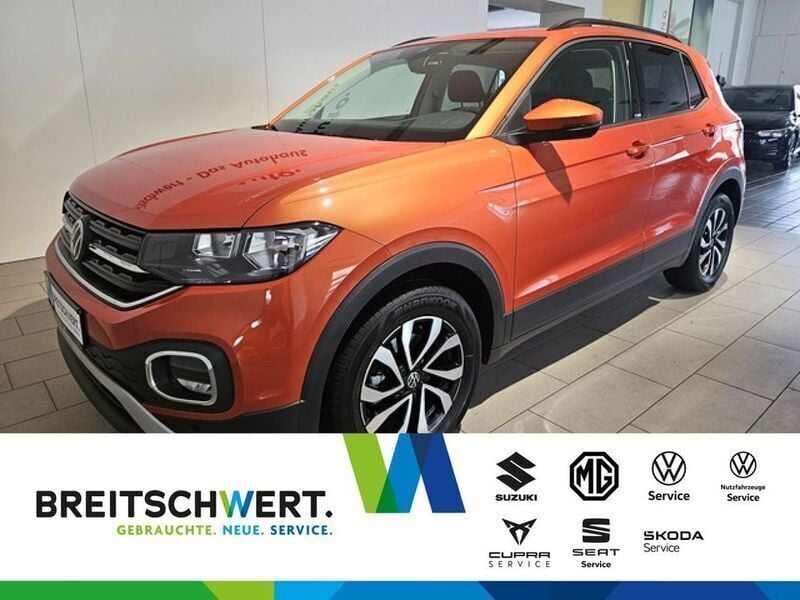 Gebraucht VW T-Cross Active 110 PS (80 kW) 2021 Orange SUV